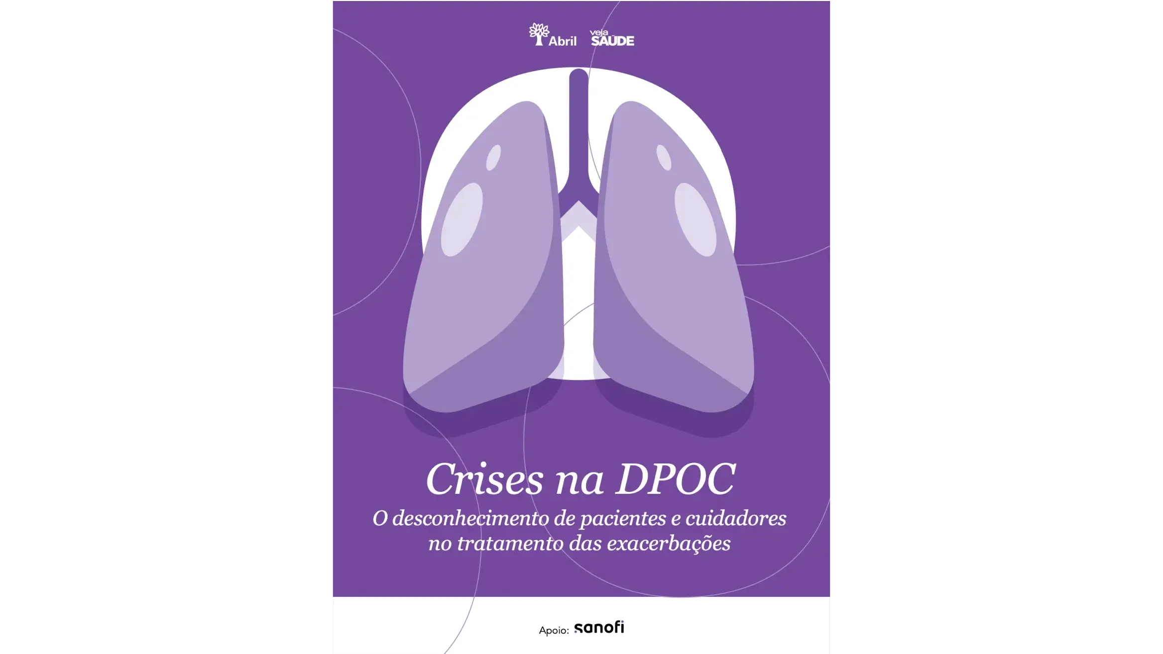Capa da Pesquisa VEJA SAÚDE Crises na DPOC: O desconhecimento de pacientes e cuidadores no tratamento das exacerbações